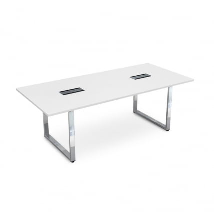 Стол переговорный ГЛОСС ЛИНЕ НСП-О.939 Белый Премиум / GLOSS LINE_0