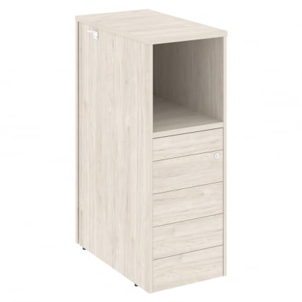 Тумба 5 ящиков ТИП-ОН проходная,  средняя ОНИКС О.Р-ТВ-5ТИП Денвер Светлый / TIP-ON ONIX O.R-TV-5TIP_0