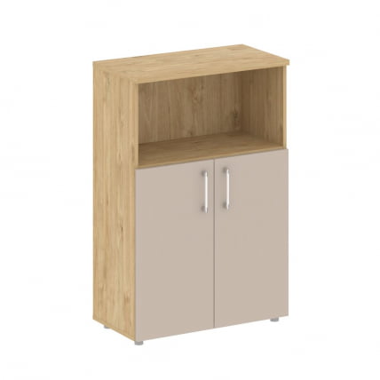 Шкаф средний широкий СХИФТ СК.СТ-2.1 Тиквуд Светлый/Капучино / SHIFT SK.ST-2.1_0