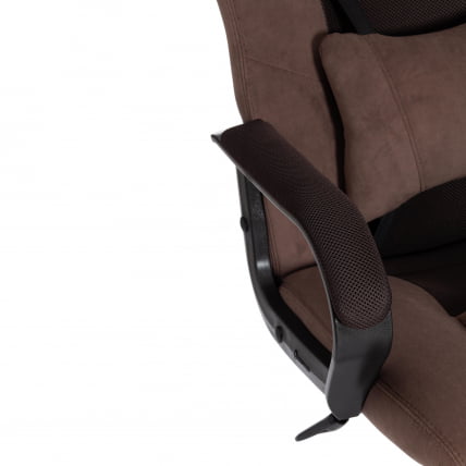 Кресло ДРИВЕР (22) флок/ткань, коричневый, 6/ТВ-24 / DRIVER 6/TW-24_9