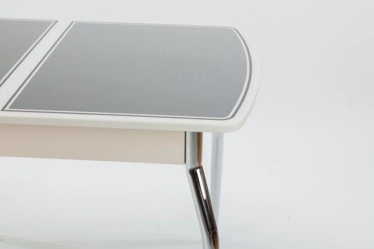 Стол обеденный Чикаго КЗ(6191) крем,крокодил коричневый_6