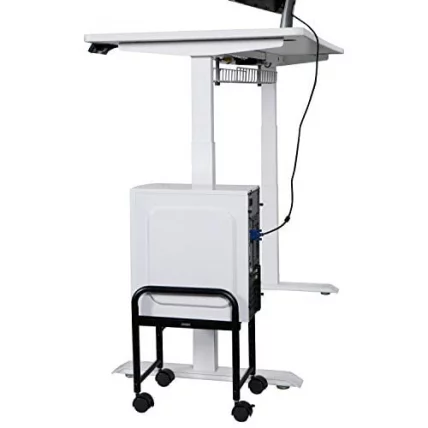 Подставка для системного блока с регулировкой по высоте ЕУРЕКА ЕРК-CС-01Б Черная / EUREKA ERK-CS-01B_3