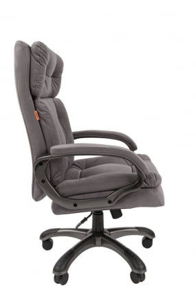 Кресло руководителя CХАИРМАН 442 ткань Серый / CHAIRMAN_2
