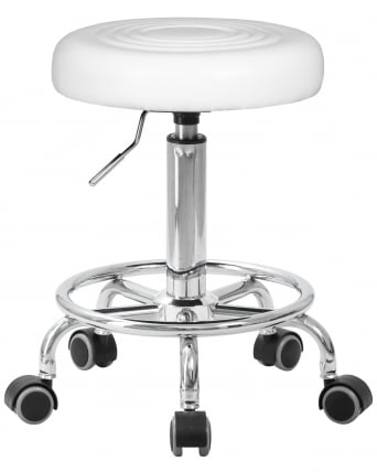 Табурет мастера ДОБРИН БИЛЛЙ Белый / DOBRIN BILLY_0