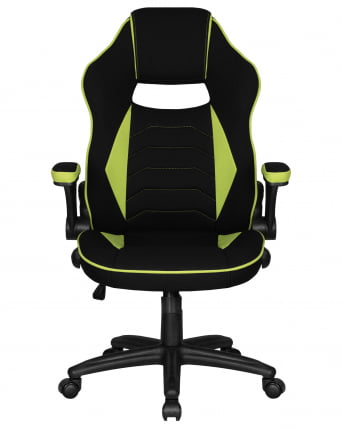 Кресло игровое ДОБРИН РИCК (черно-светло-зеленый) / DOBRIN RICK_5