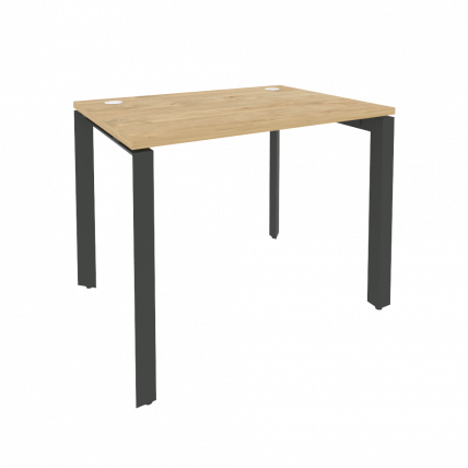 Стол рабочий на П-образном м/к ОНИКС О.МП-СП-1.7 Тиквуд Светлый/Антрацит / ONIX O.MP-SP-1.7_0