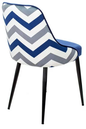 Стул для кухни Бюрократ КФ-5 зигзаг ДБЛУЕ / KF-5 DBLUE_3