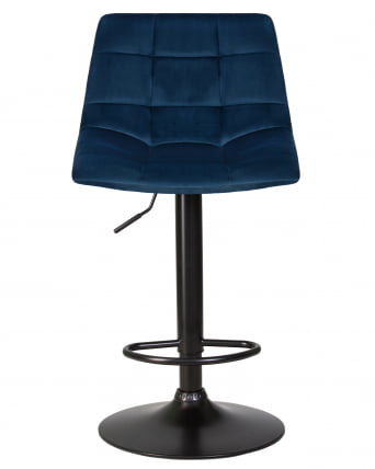 Стул барный ДОБРИН ТАИЛОР БЛАCК (синий велюр (МДЖ9-117)) / DOBRIN TAILOR BLACK (MJ9-117))_5