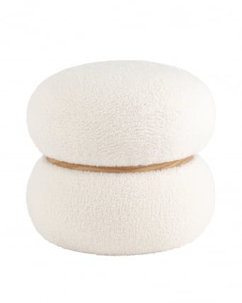 Пуф Полли С Тедди белый / S_0