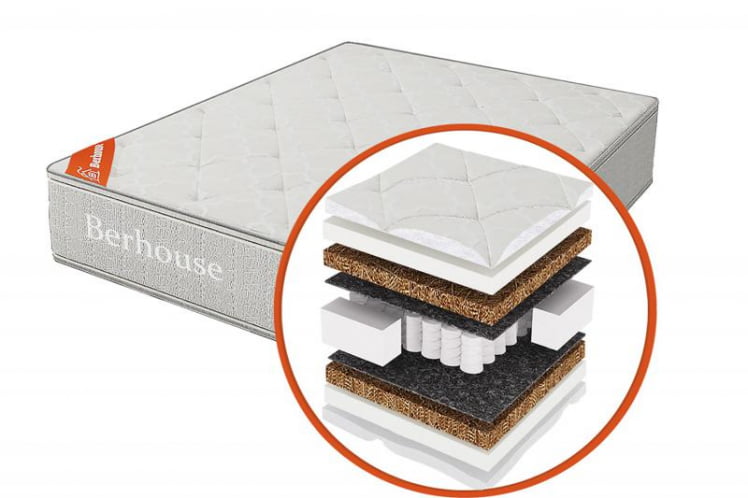 Матрас Мега кокос 10 (Берхоусе) Размер: 2000х1900 мм / Mega (Berhouse)_0