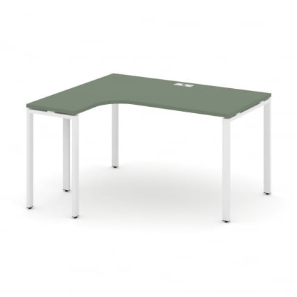 Стол эргономичный левый CОНCЕПТ CН.СА-001(Л) Кобо Белый / CONCEPT CN.SA-001(L)_0