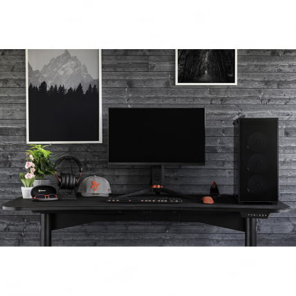 Геймерский стол с электрической регулировкой высоты Ароззи Арена Мото Блаcк / Arozzi Arena Moto Black_7