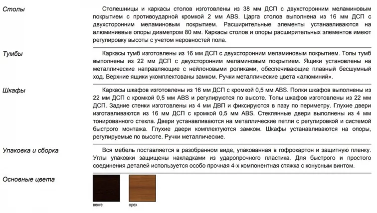 Стол руководителя Танго СТ9-Р18Р Орех / СТ9-R18R_3