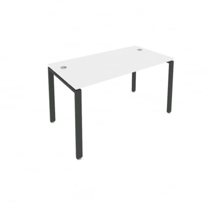 Стол письменный МЕТАЛ СЙСТЕМ Б.СП-3 Белый/Антрацит / METAL SYSTEM_0