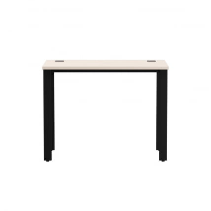 Стол прямой на металлокаркасе, опоры 45 гр Еверпроф ЕВО 254С001 Кашемир Черный / Everprof EVO 254S001_1