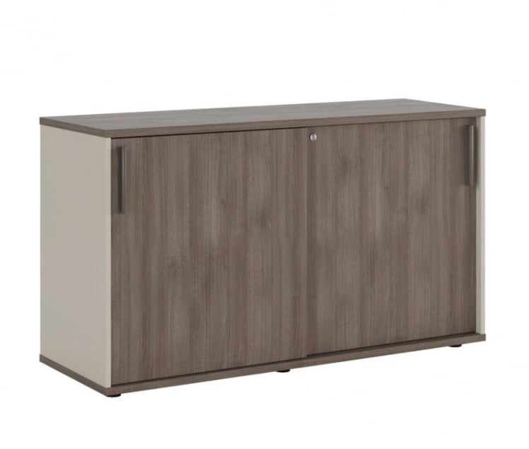 Тумба с раздвижными фасадами Нев Лине НЛН36334631 Дуб шамони темный / New Line NLN36334631_0