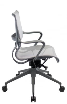 Премиум кресло Еверпроф Чикаго Грей Сетка Серый / Everprof Chicago Grey_1