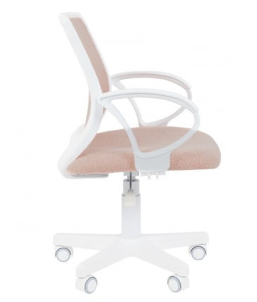 Детское кресло CХАИРМАН ТИН (КИДС) 112 белый пластик БАРНИ (БАРНИ) Зефир / CHAIRMAN (KIDS) (BARNI)_2