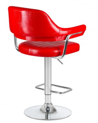 Стул барный ДОБРИН CХАРЛЙ (красный крокодил) 2 шт / DOBRIN CHARLY_4