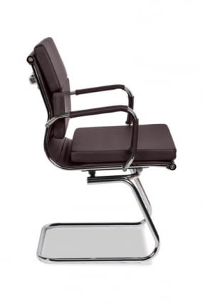 Кресло для посетителей Коллеге CЛГ-630 ЛКСХ-C Бровн / College CLG-630 LXH-C Brown_1