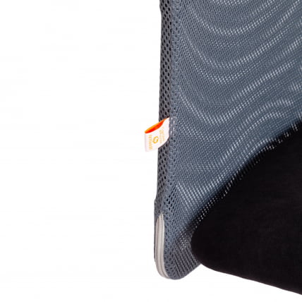 Кресло СТАРТ флок/ткань, черный/серый, 35/В-12 / START 35/W-12_8