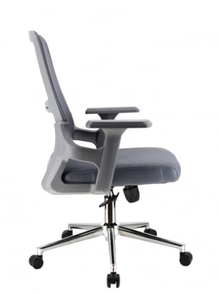 Операторское кресло Еверпроф ЕП-520 Грей Сетка Серый / Everprof EP-520 Grey_2