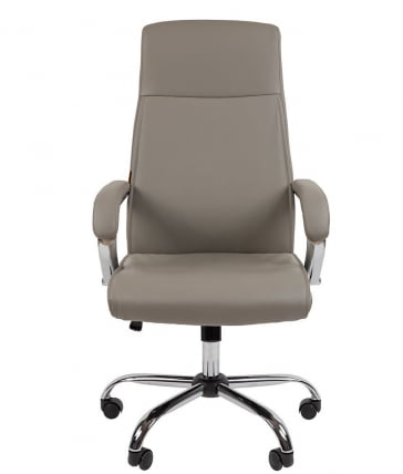 Кресло для руководителя CХАИРМАН CХ425 экокожа Серый / CHAIRMAN CH425_1