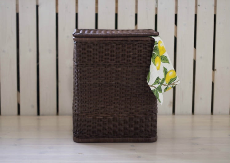 Корзина большая 16/06 А миндаль матовый / A_0