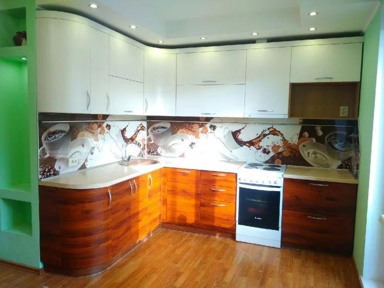 Глянцевый фартук (КОМПОЗИТ) КМ 49 / KM_1