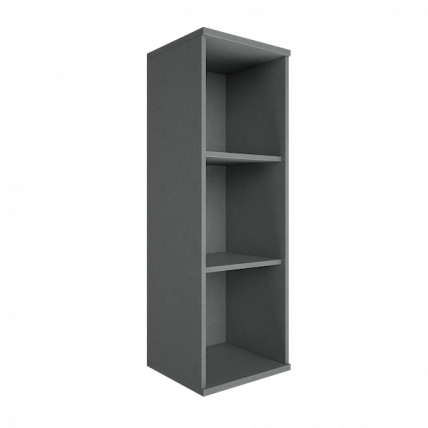 Стеллаж средний узкий Рива А.СУ-2 Серый / Riva_0