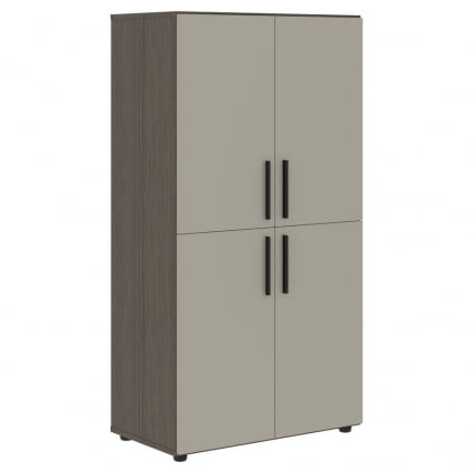 Шкаф с 2 комплектами глухих малых дверей ВЕЛИОН ВМCС 80.4 Аметист Дуб Сильвер / VELION VMCS_0