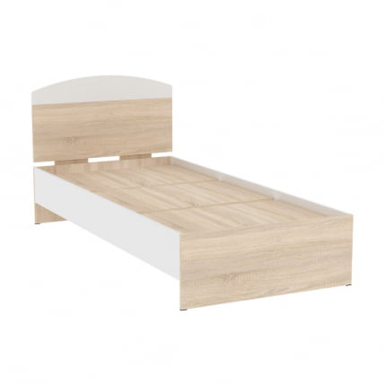 Кровать Алиса(Л29)947х903х2063(ДСС-Белый) / Алиса(L29)947х903х2063(ДСС-Белый)_0