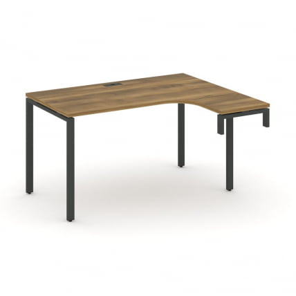 Стол-надставка на опорную тумбу (правый) CОНCЕПТ CН.ОСАН-001(Р) Сандал Янтарный Антрацит / CONCEPT CN.OSAN-001(R)_0