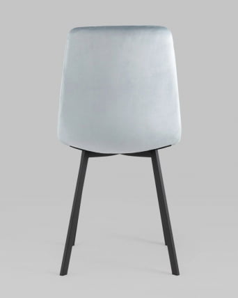 Стул Чиллй велюр серо-голубой 4 шт. / Chilly_3