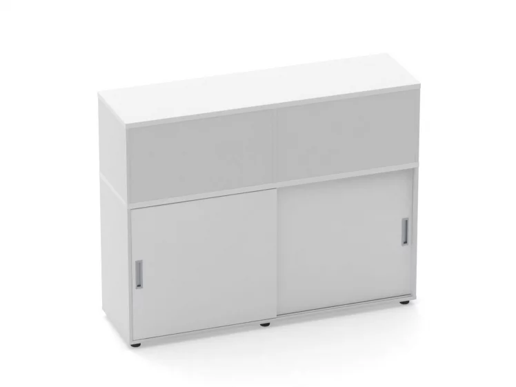 Тумба комбинированная высокая для рабочего модуля Дека 9.04.145 Белый / Deka_0