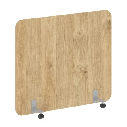 Перегородка на металлических опорах, на роликах Р-лине ДП.Р-140-120 Тиквуд Светлый / R-line DP.R-140-120_0