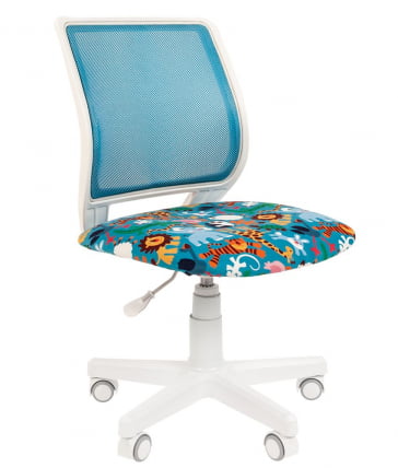 Детское кресло Чаирман ТИН (Кидс) 112 белый пластик зоопарк/ТВ-34 / Chairman (Kids) зоопарк/TW-34_0