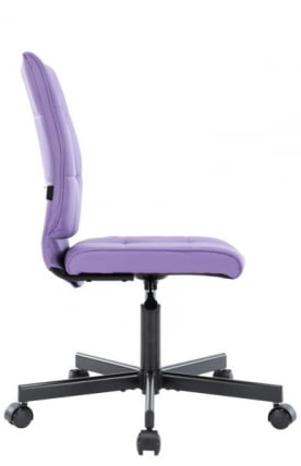 Кресло для персонала Еверпроф ЕП-300 Экокожа Сиреневый / Everprof EP-300_2