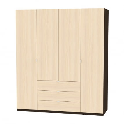 Шкаф распашный Р-198х180х60-3-ТР(Венге-ДМ) / R-198х180х60-3-TR(Венге-ДМ)_0