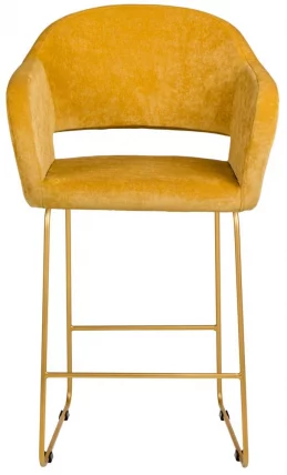 Стул полубарный Оскар (ПБ) Желт/ЛинкЗолот / Oscar_1
