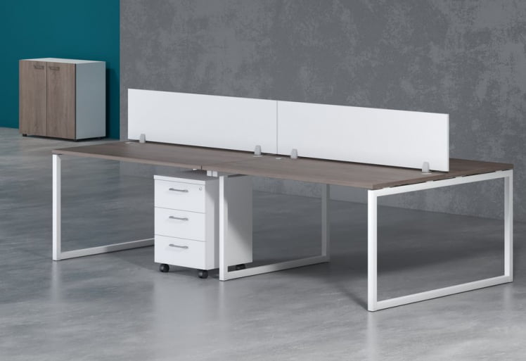 Рабочая станция КСТЕН-К КСКВСТ 3270 Дуб Сонома Алюминий / XTEN-Q XQWST_1