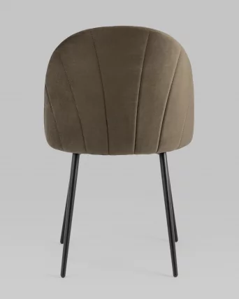 Стул для кухни Логан НЕВ велюр Коричневый / NEW_4