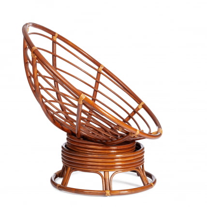 Кресло-качалка ПАПАСАН/ПАПАСАН в 23/01 Б /без подушки/ 115х78х104 см, Пекан (орех) / PAPASAN/ПАПАСАН w B Pecan_1