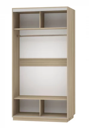 Шкаф-купе двухдверный Экспресс Хит Лондон/Дуб сонома_1