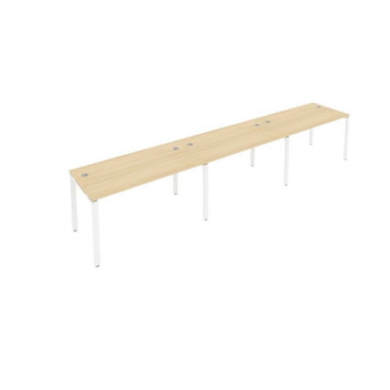 Рабочая станция на 3 раб.места Метал Сйстем Б.СМ-3.3 Акация/Белый / Metal System_0