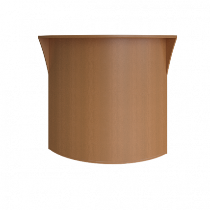 Стойка угловая (радиусный элемент - ХДФ) Рива А.РС-5 Груша Ароза / Riva_0