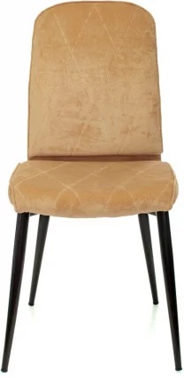 Стулья для кухни Бюрократ КФ-3 горчичный Велвет 73 2 шт. / KF-3 Velvet_2