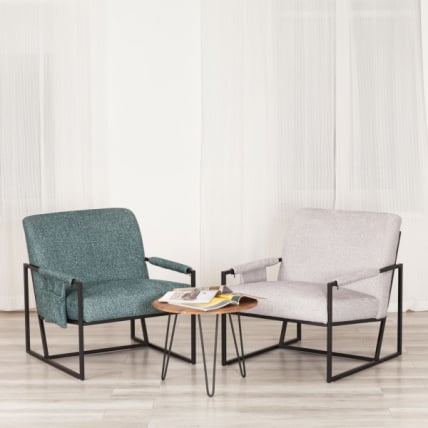 Кресло Чарли ЛУКС/Чарли Люкс велюр/букле, ВТ изумруд, 70х80х82 см / Charli LUX/Чарли VT_5