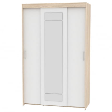 Шкаф-купе Т-3-230х145х60-М(ДСС-Белый-10) / T-3-230х145х60-M(ДСС-Белый-10)_0