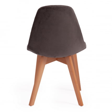 Стул CИНДЙ СОФТ (мод. C1021Ф1) Серый (ХЛР 24)/натуральный / CINDY SOFT (mod. C1021F1) (HLR_3